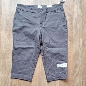 St. John's Bay Brown Bermuda Shorts Casual Style